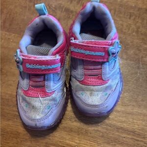 Bubblegum Pink and Purple Kids Sneakers